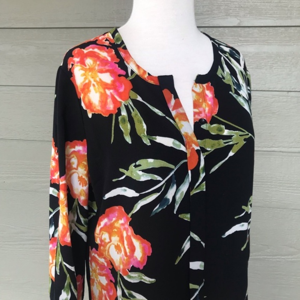 BEAUTIFUL C and E Floral Shift Dress XS